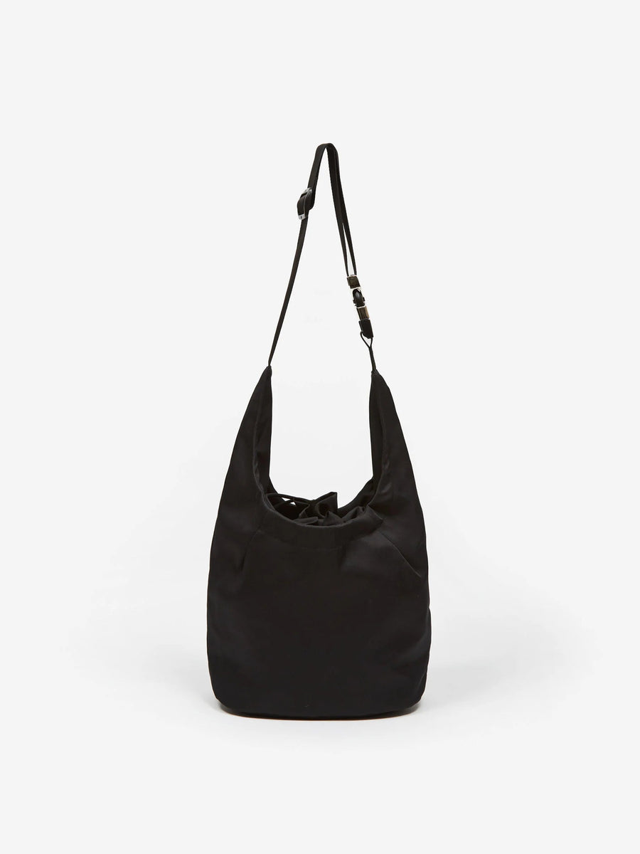 Sharp Bucket Bag Black