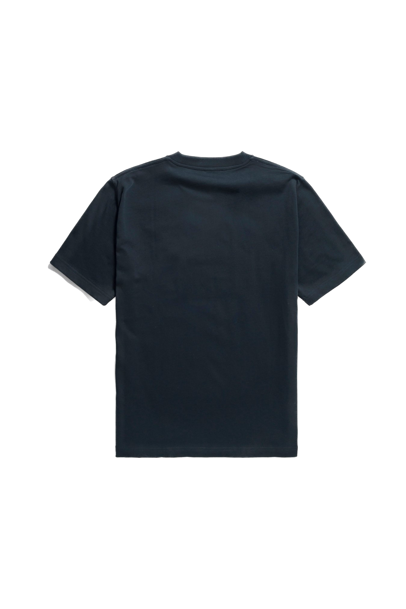 Johannes Organic Chain Stitch Logo T-shirt Dark Navy