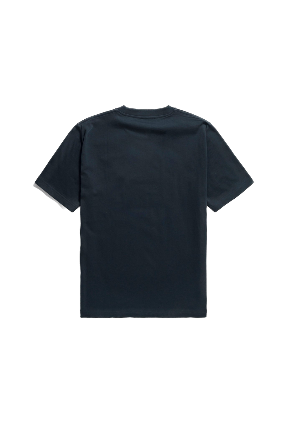 Johannes Organic Chain Stitch Logo T-shirt Dark Navy