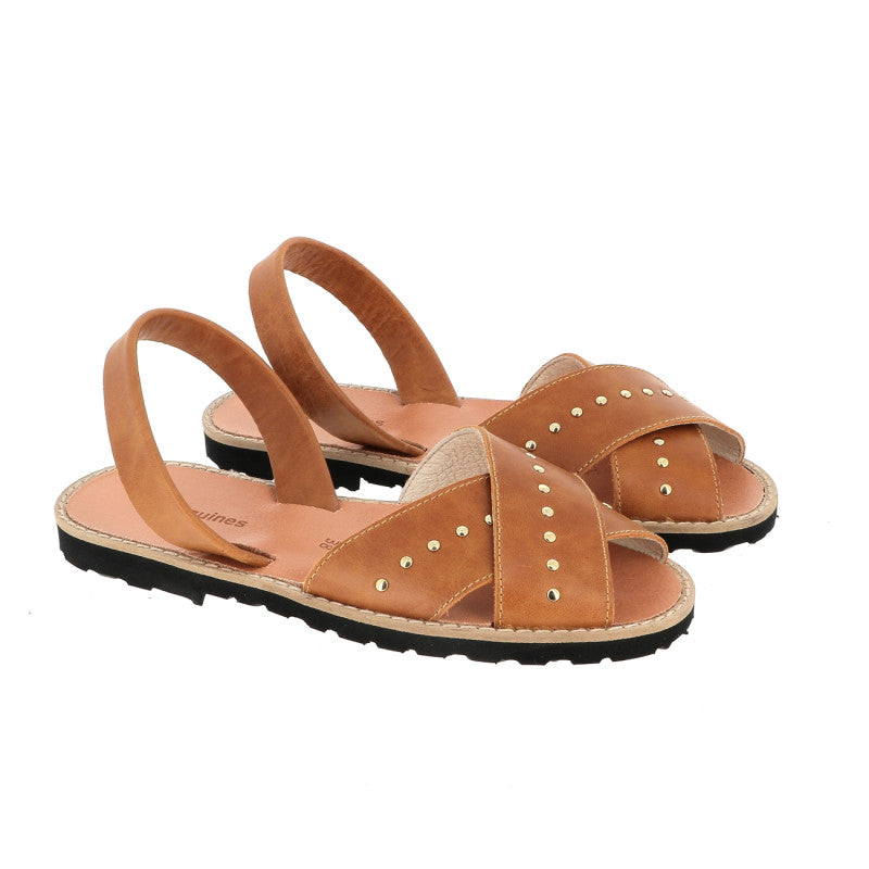 Avarca Rock Leather Vintage Golden