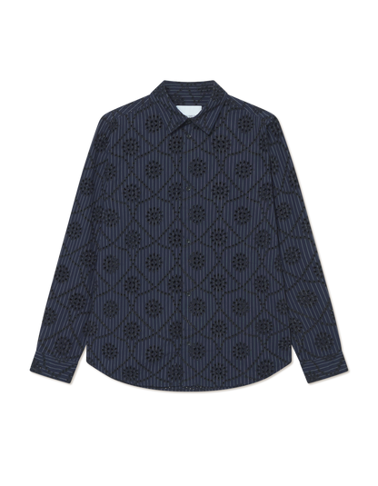 Kalen Anglaise Striped Shirt