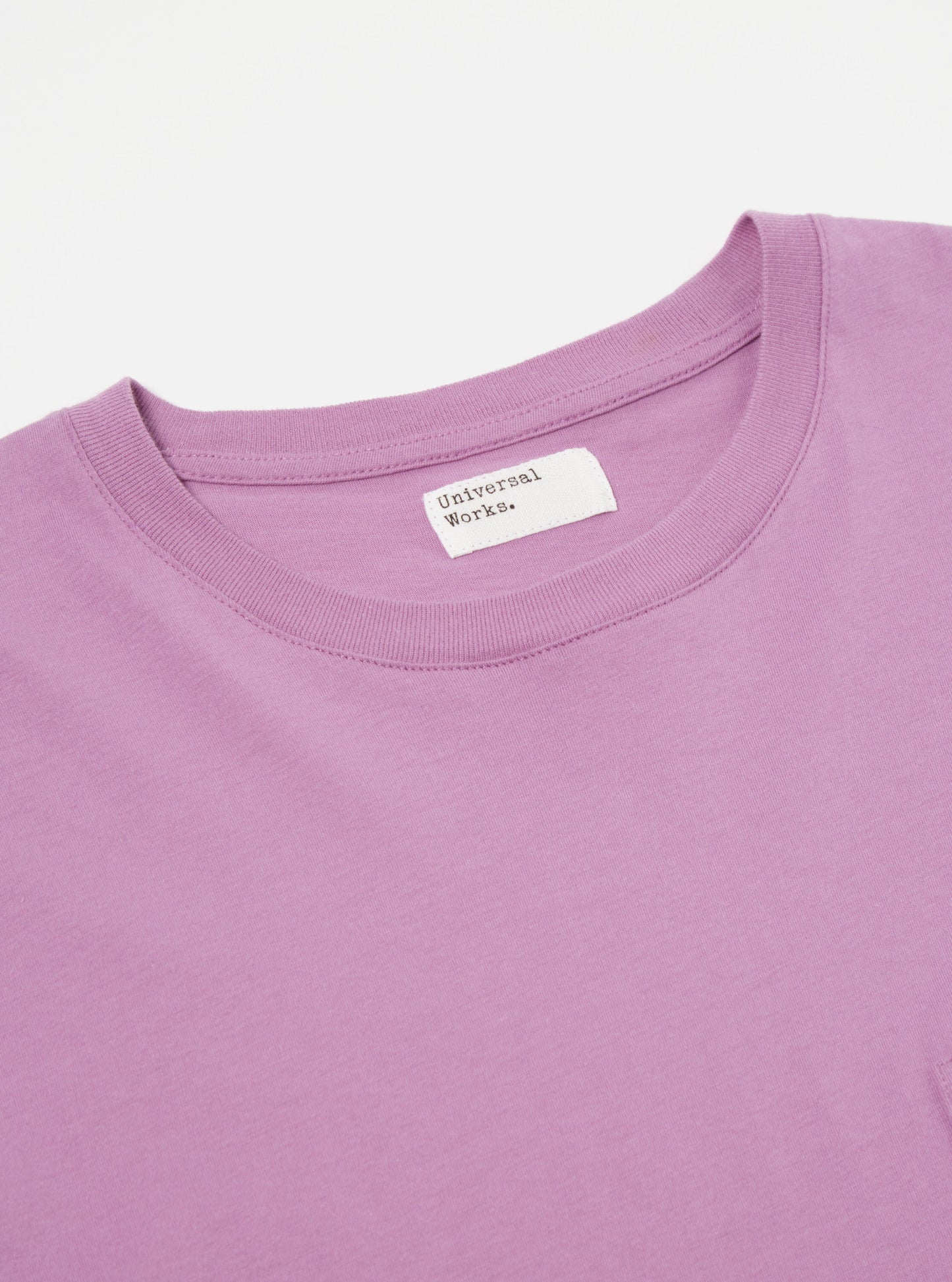 Print Pocket Tee Lilac