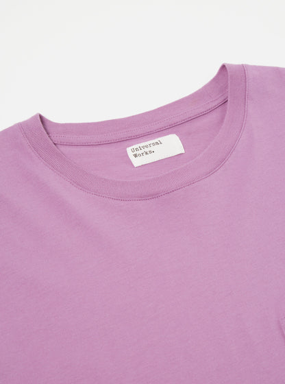 Print Pocket Tee Lilac