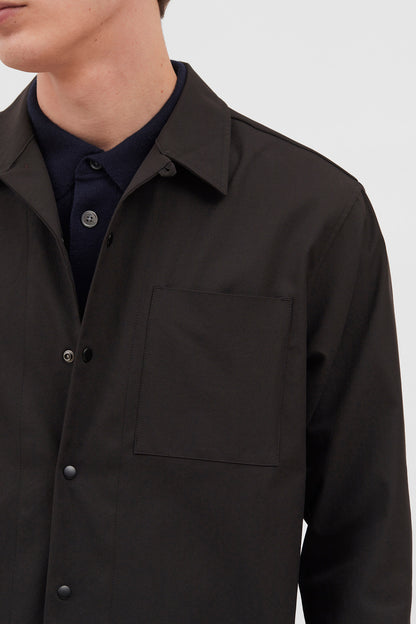 Carsten Solotex Twill Shirt LS Black