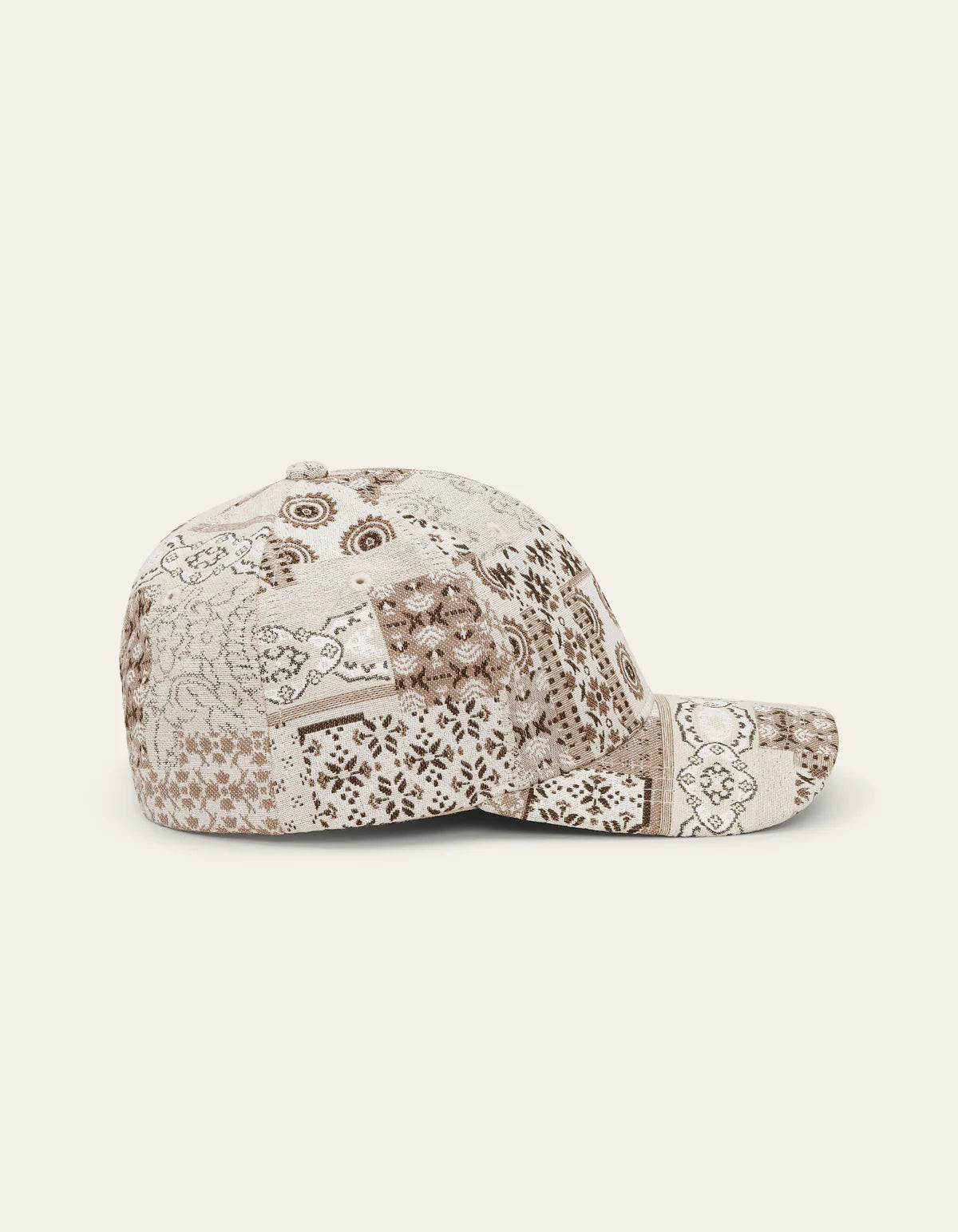 Patchwork Jacquard Baseball Cap