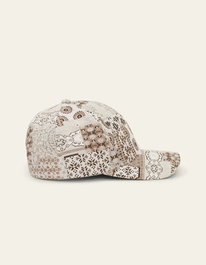 Patchwork Jacquard Baseball Cap