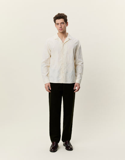 Flower Jacquard Shirt