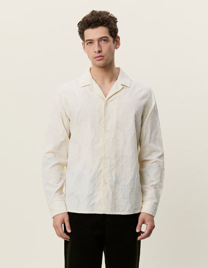 Flower Jacquard Shirt