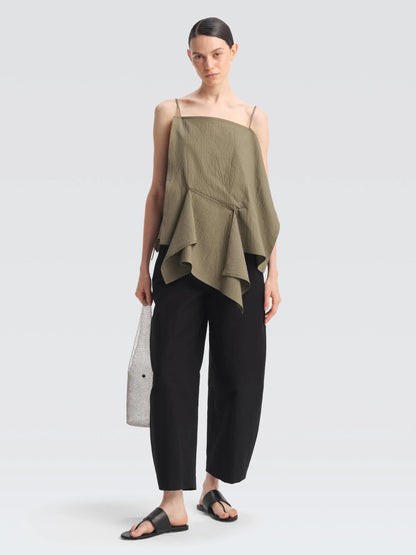 Seersucker "Demi" Top