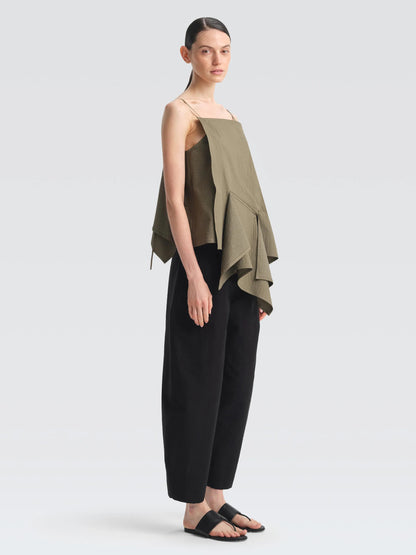 Seersucker "Demi" Top