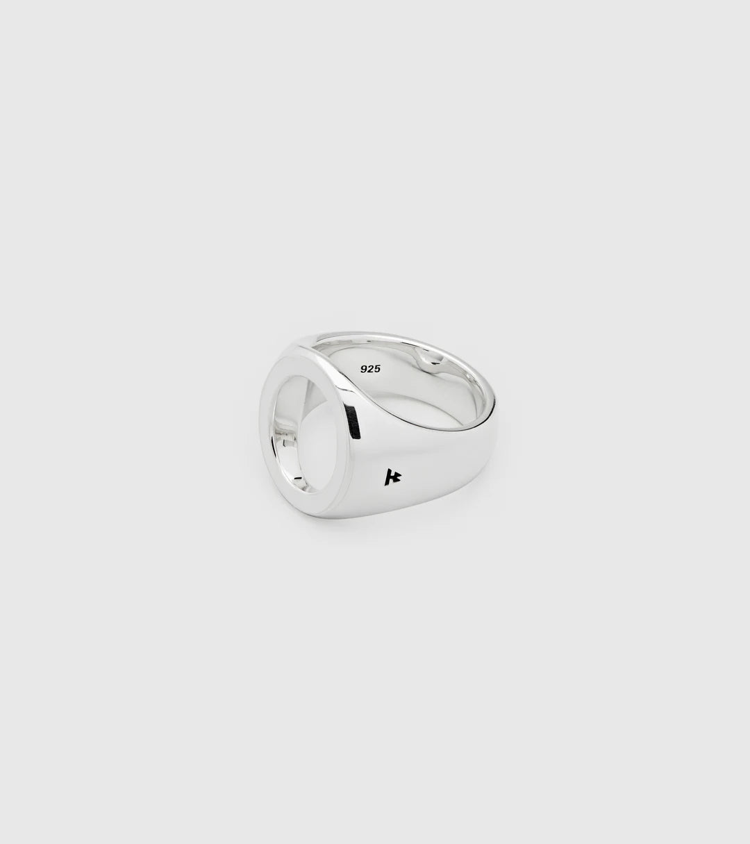 Oval Open 925 Sterling Silver