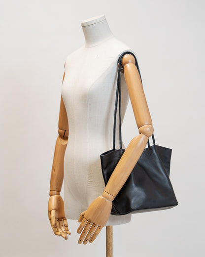 Slim Lamb Basket Black