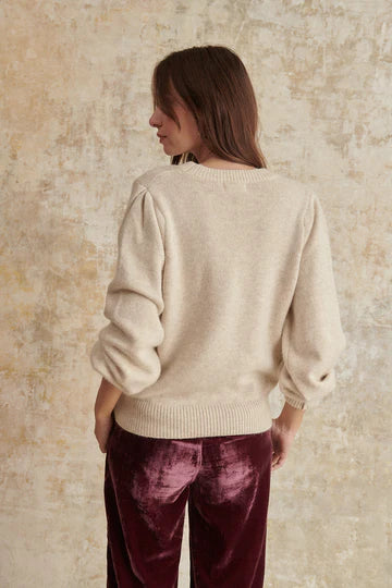 Pull Piero Beige