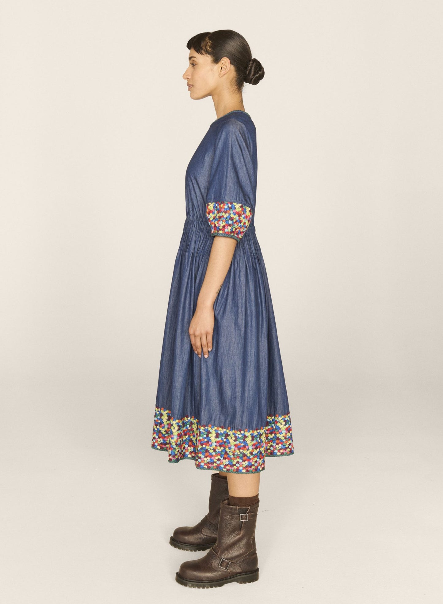 Garden Dress Indigo