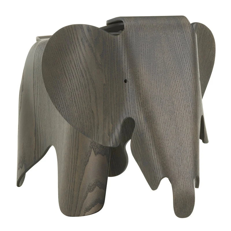 Vitra Eames Elephant (Plywood) Grey, Stained in Grey