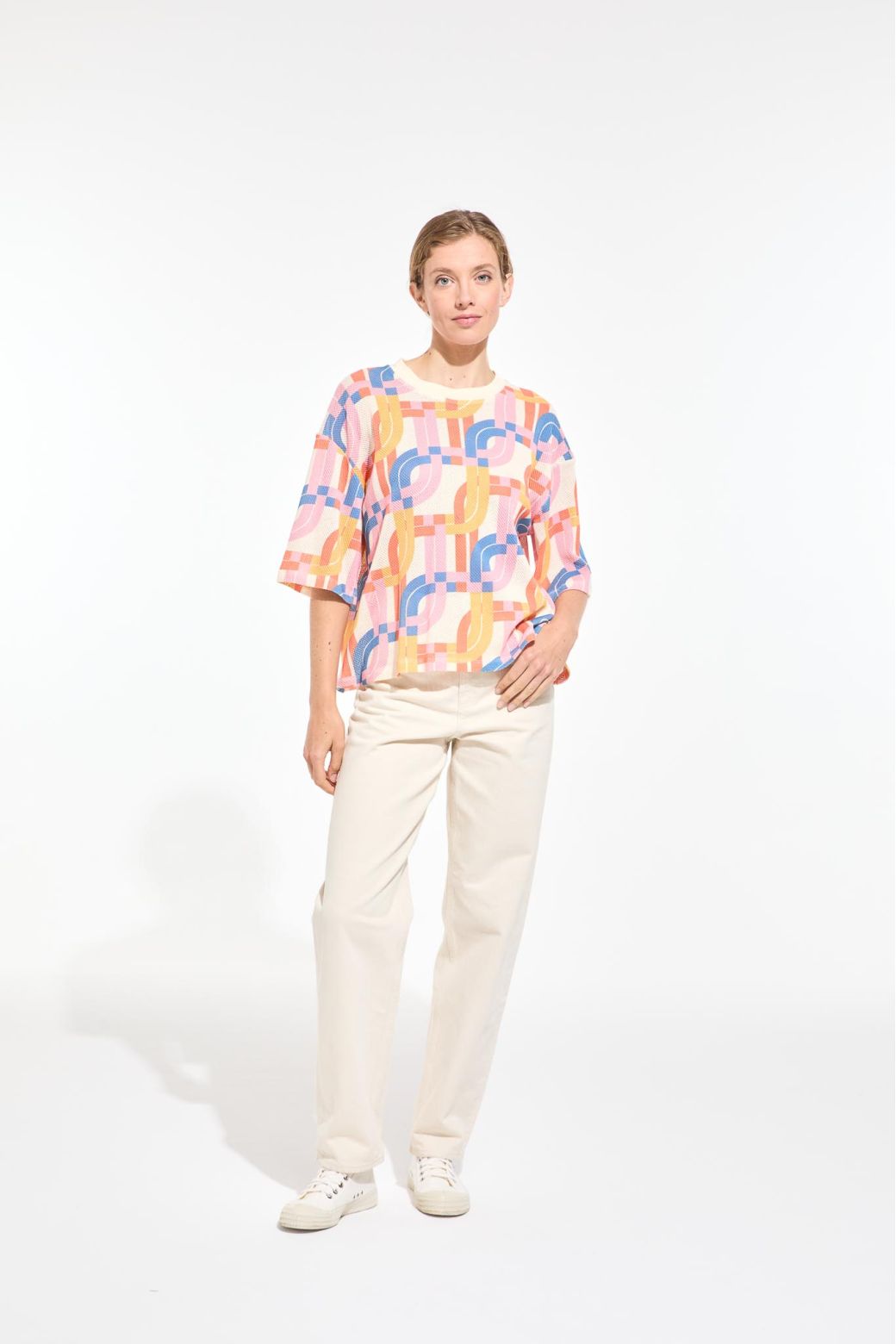 158 - Multicolor Adam Liane Top