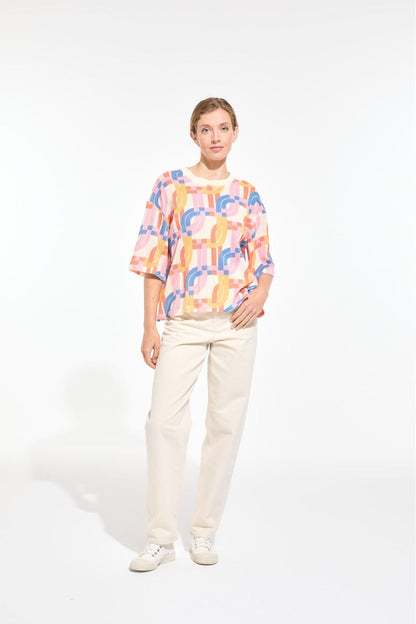 158 - Multicolor Adam Liane Top