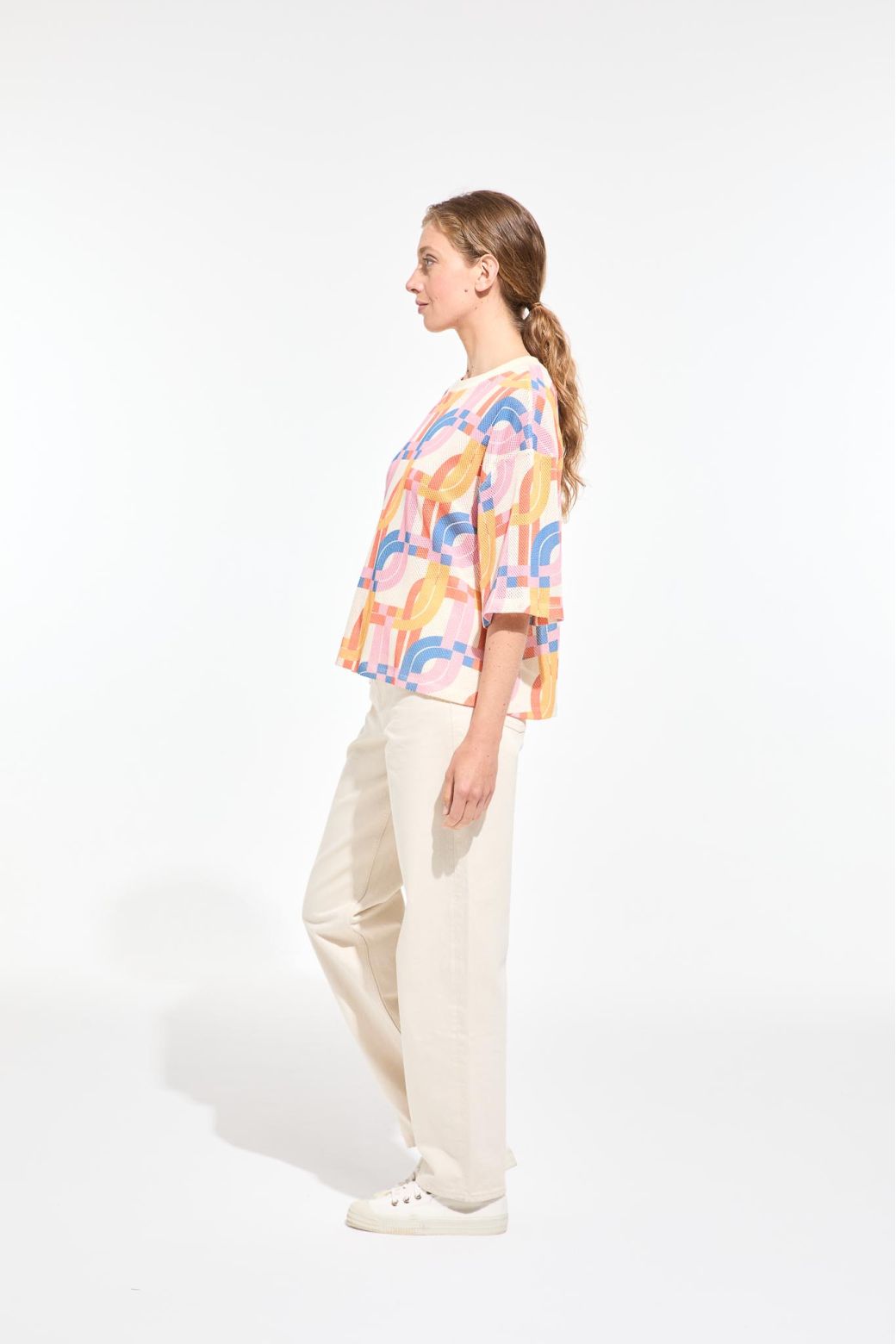 158 - Multicolor Adam Liane Top