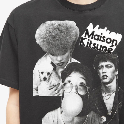 Kitsune Oly Photograph Easy Tee-Shirt Black (men)