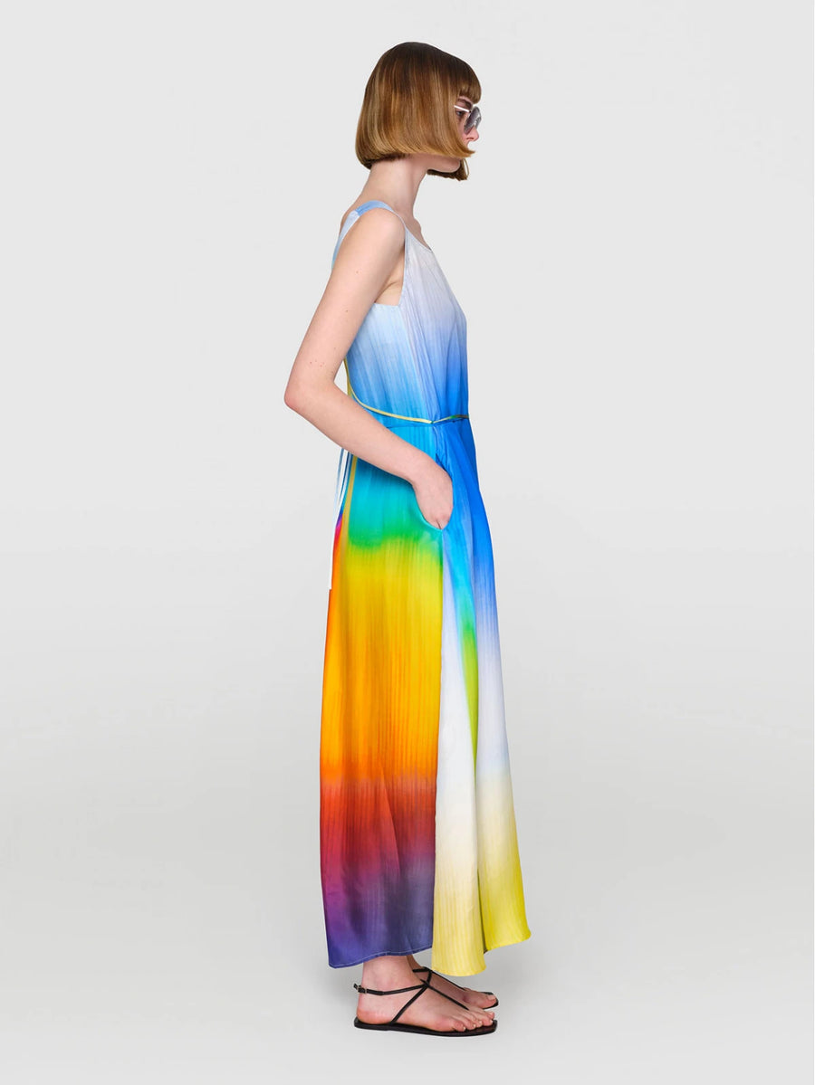 BERNEE Cupro Dress Elios/Print
