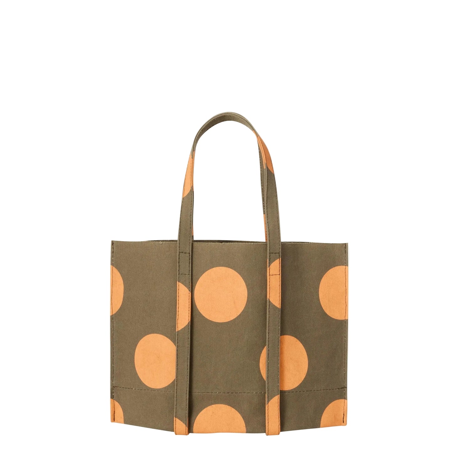 Canvas Dot Tote - S