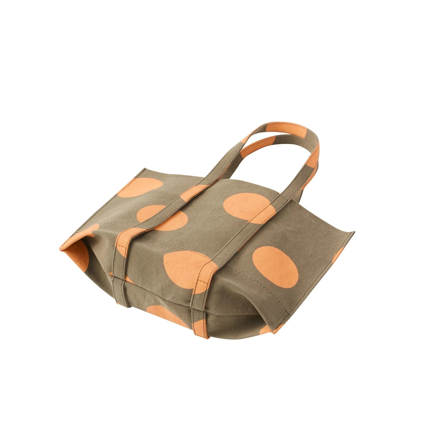Canvas Dot Tote - S