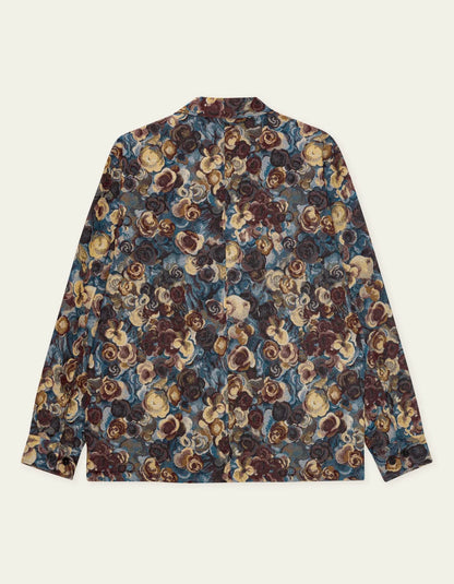Flower Jacquard Overshirt