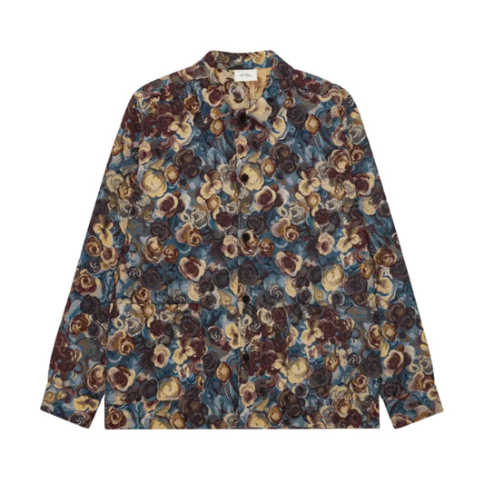 Flower Jacquard Overshirt