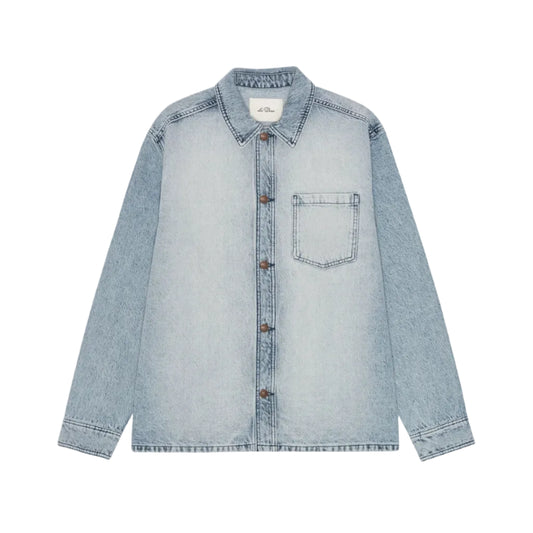 Bleached Denim Overshirt