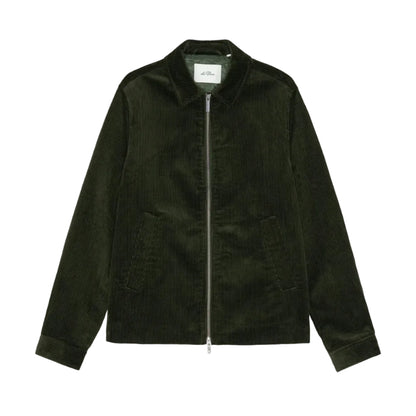 Corduroy Zipper Coach Jacket