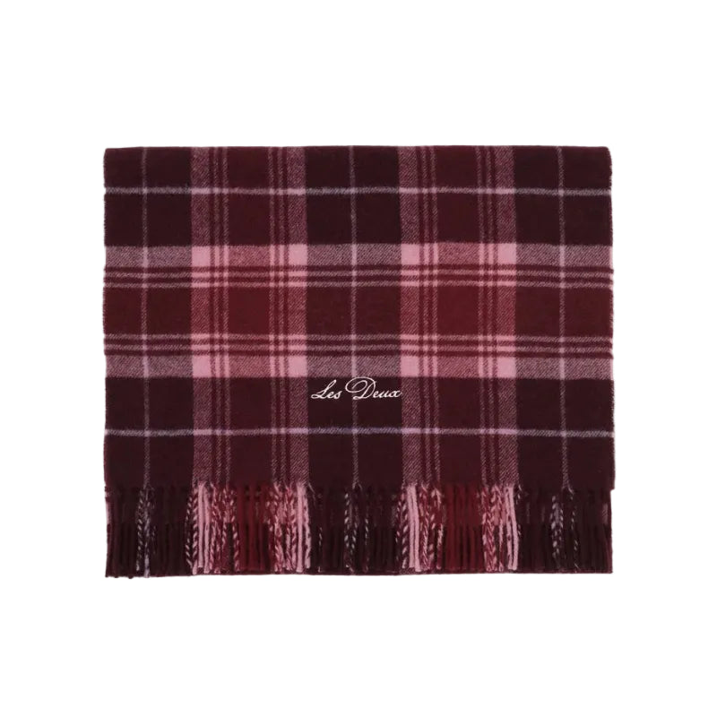 Signature Check Scarf