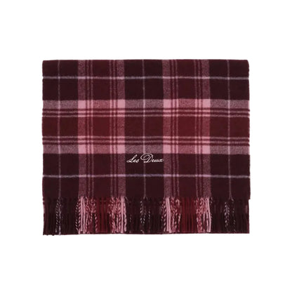 Signature Check Scarf