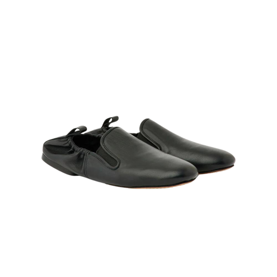 Mocassin noir hot sale