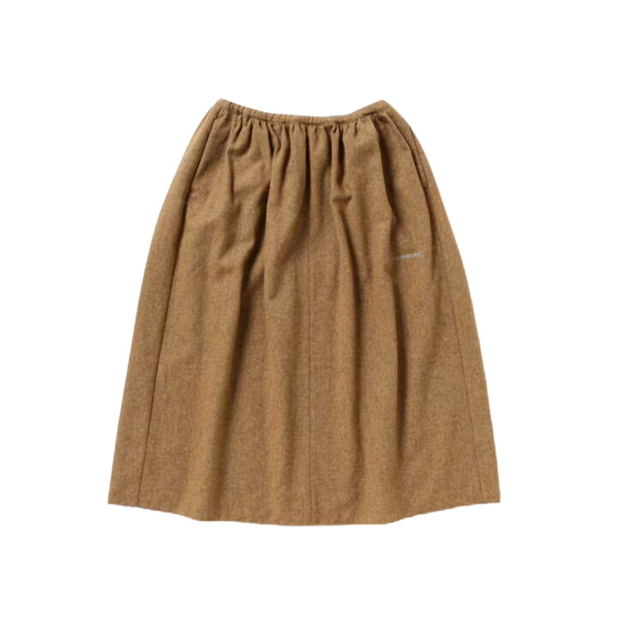 Rewool Tweed Skirt Beige