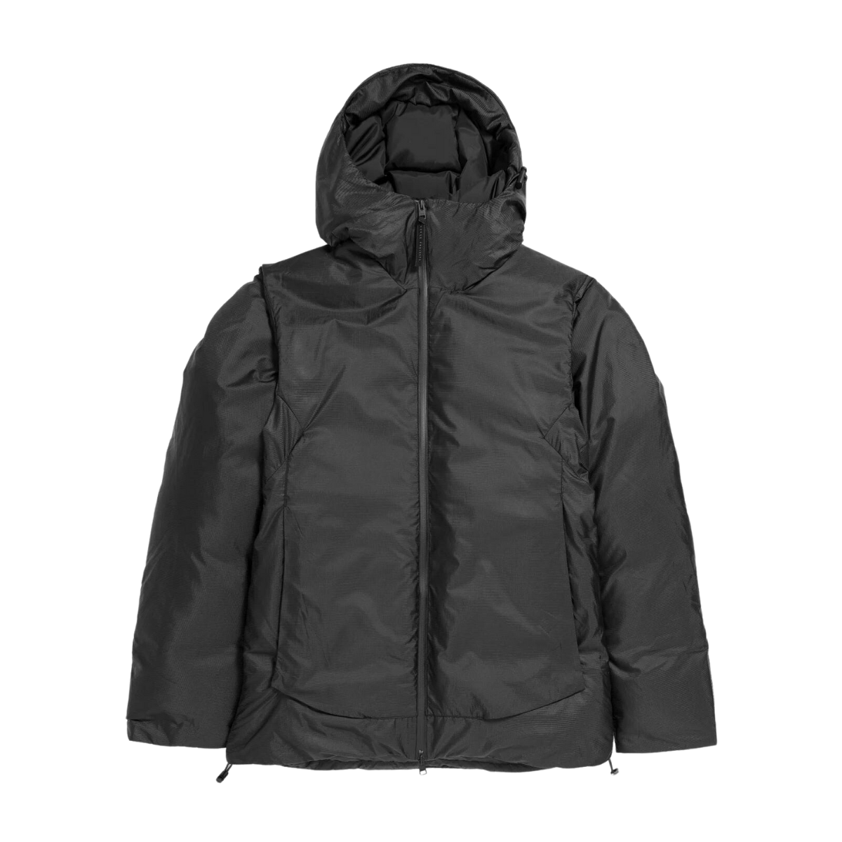 Pasmo Rip Short Down Parka Black