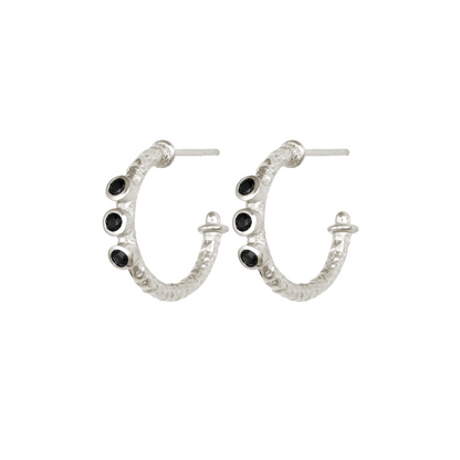 Align Earrings Silver