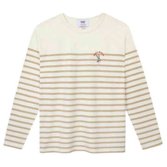 Bugs Bunny Organic Cotton Shirt Ivory Light Khaki (men)