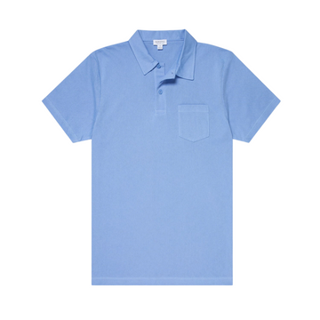 Riviera Polo Shirt Cool Blue