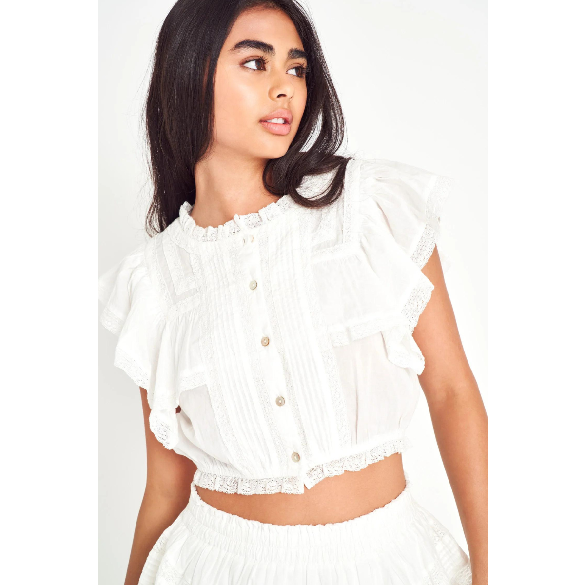 Nora Top Antique White