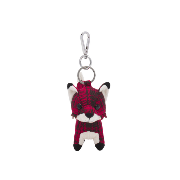 Maison Kitsune | acc for women - Medium Fox Bag Charm Pecan