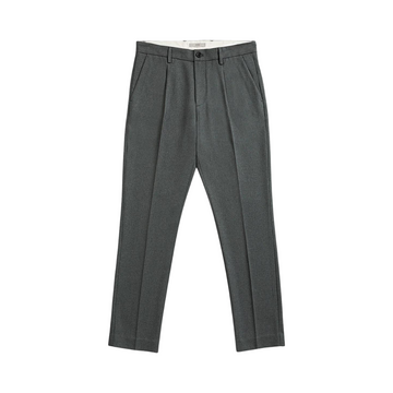 Niles Polyester Twill Trousers Forged Iron