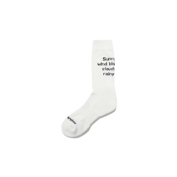 Pe/Co Pile Socks Off White (women)
