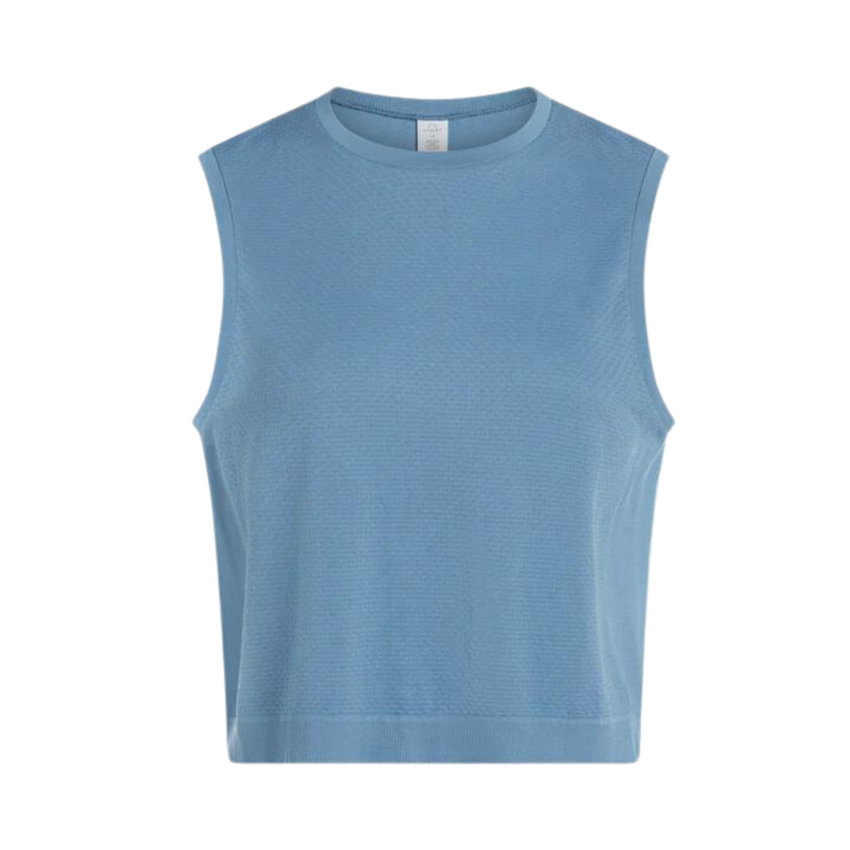 Page Seamless Crop Tank Blue Heaven