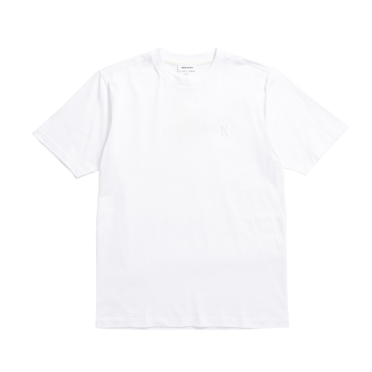 Johannes Organic N Logo T-shirt White