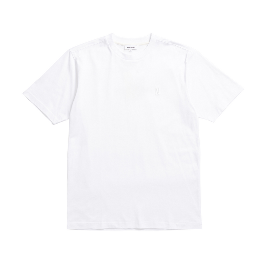 Johannes Organic N Logo T-shirt White