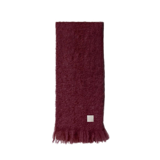 Scarf in mohair and wool