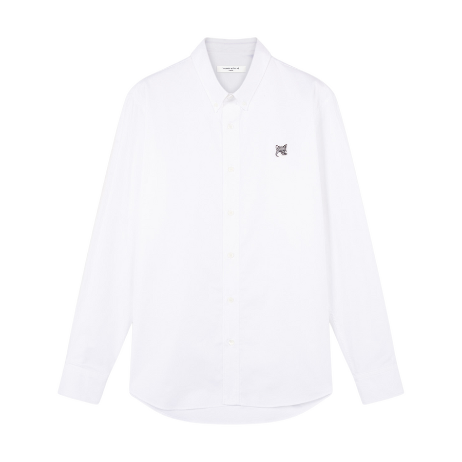 Maison Kitsune | shirt for men - Button Down Casual Shirt With