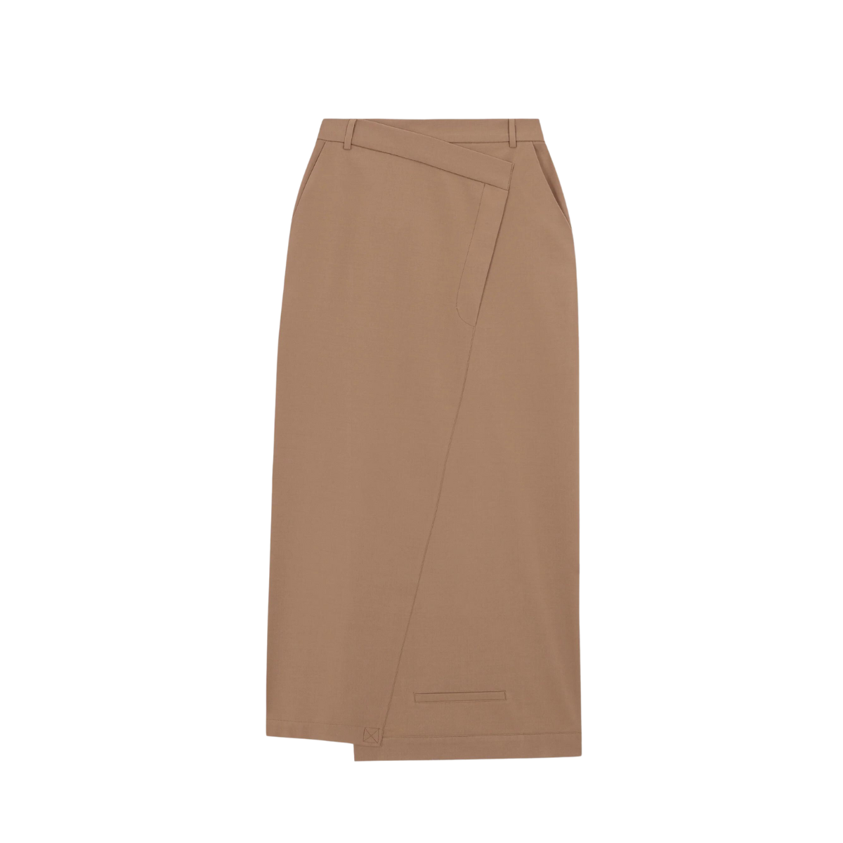 Tailoring Skirt Camel