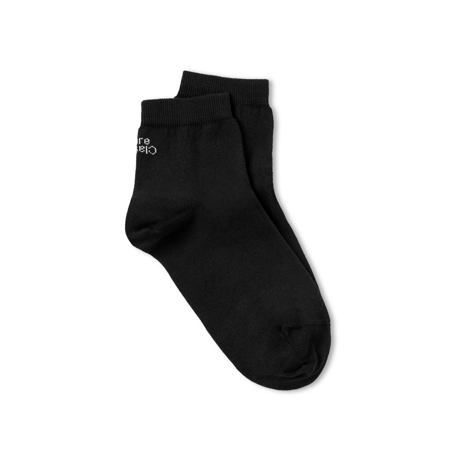 Quarter Socks Black