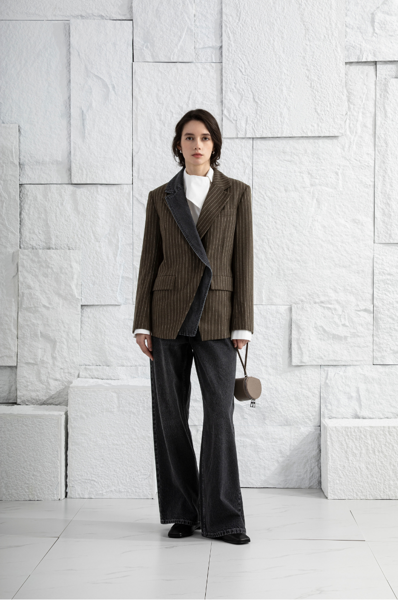 Detachable Patch Blazer